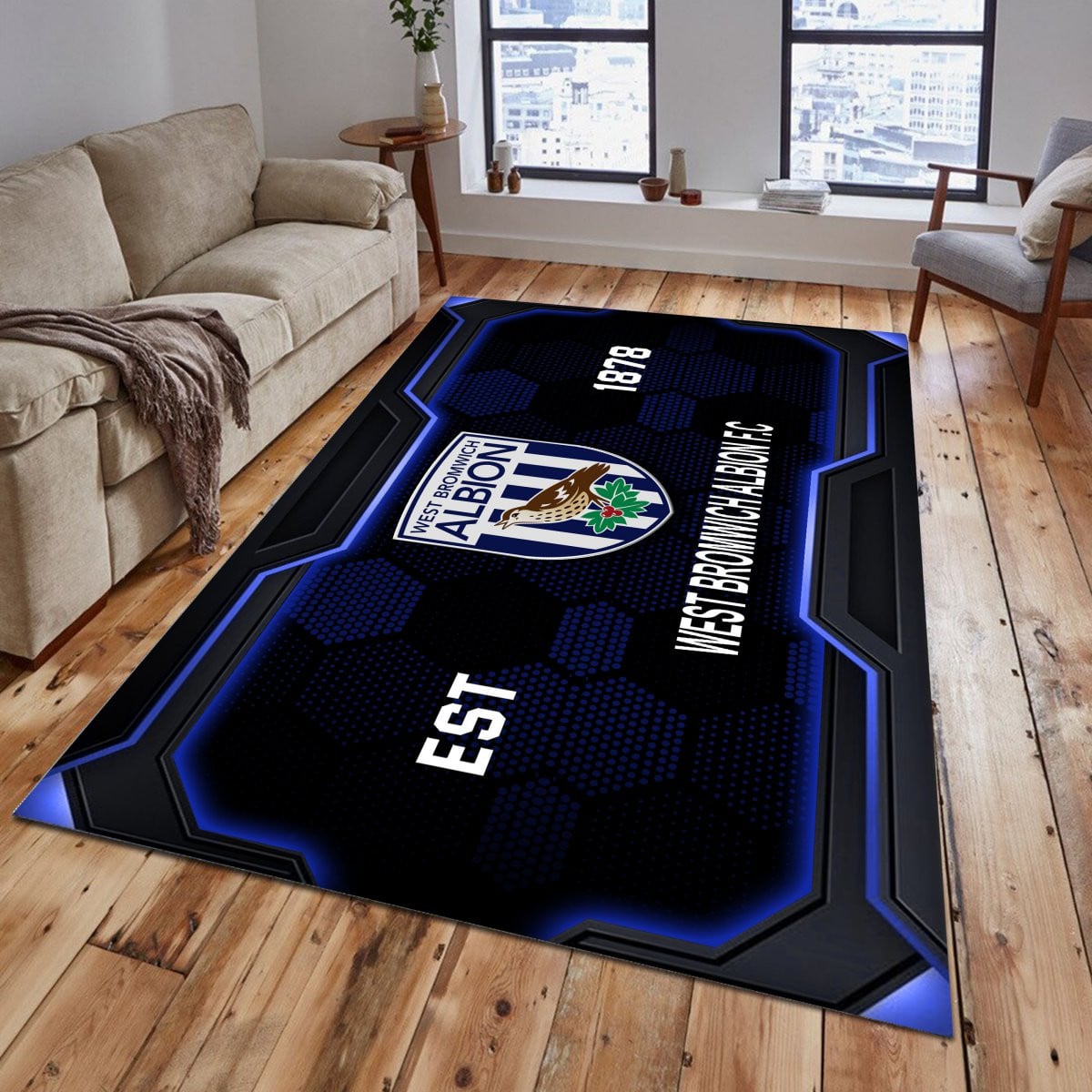 West Bromwich Albion Teppich - EFL Championship Teppich 2
