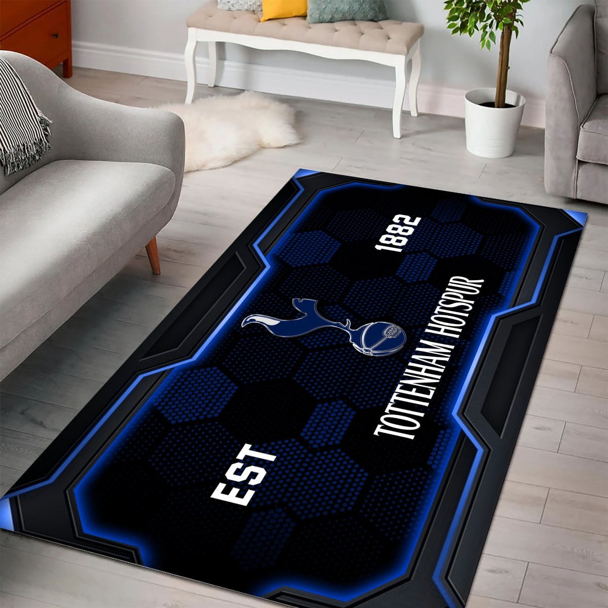 Tottenham Hotspur Teppich - Premier League Teppich 2 2