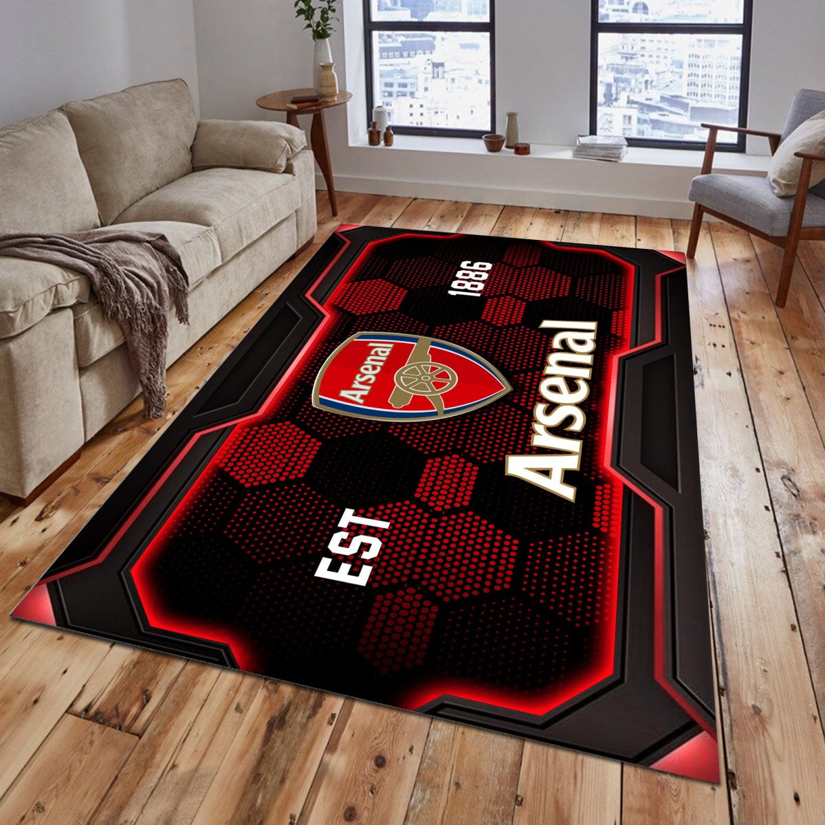 Arsenal Teppich - Premier League Teppich 2