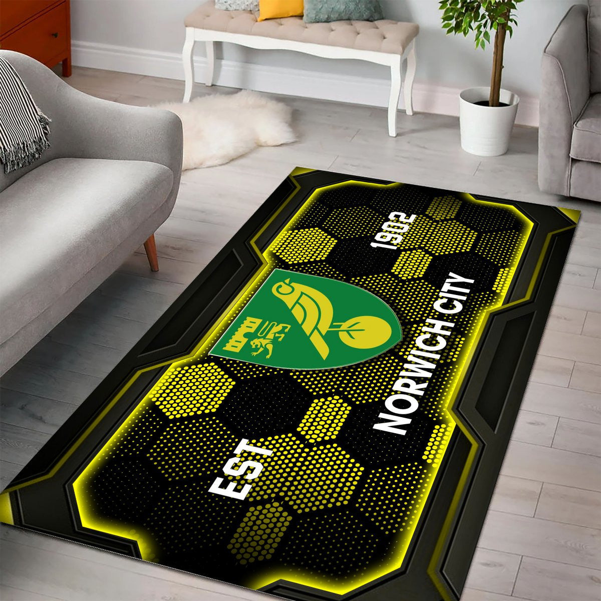 Norwich City Teppich - EFL Championship Teppich 2 2