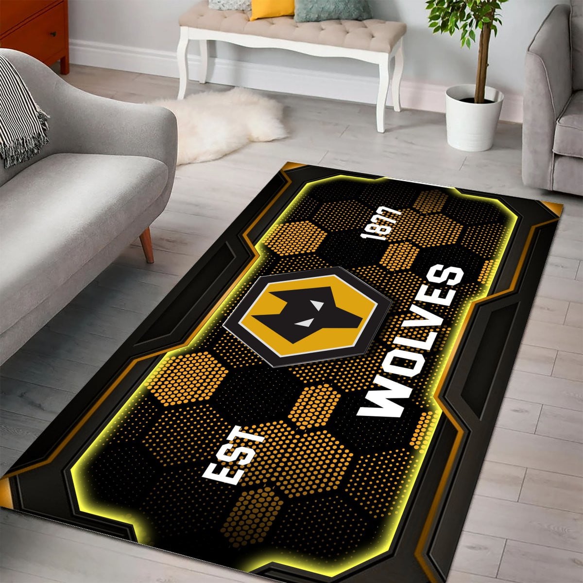 Wolverhampton Wanderers Teppich - Premier League Teppich 2 2