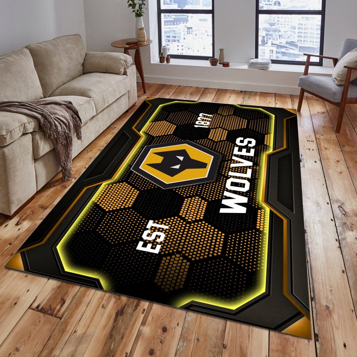 Wolverhampton Wanderers Teppich - Premier League Teppich 2