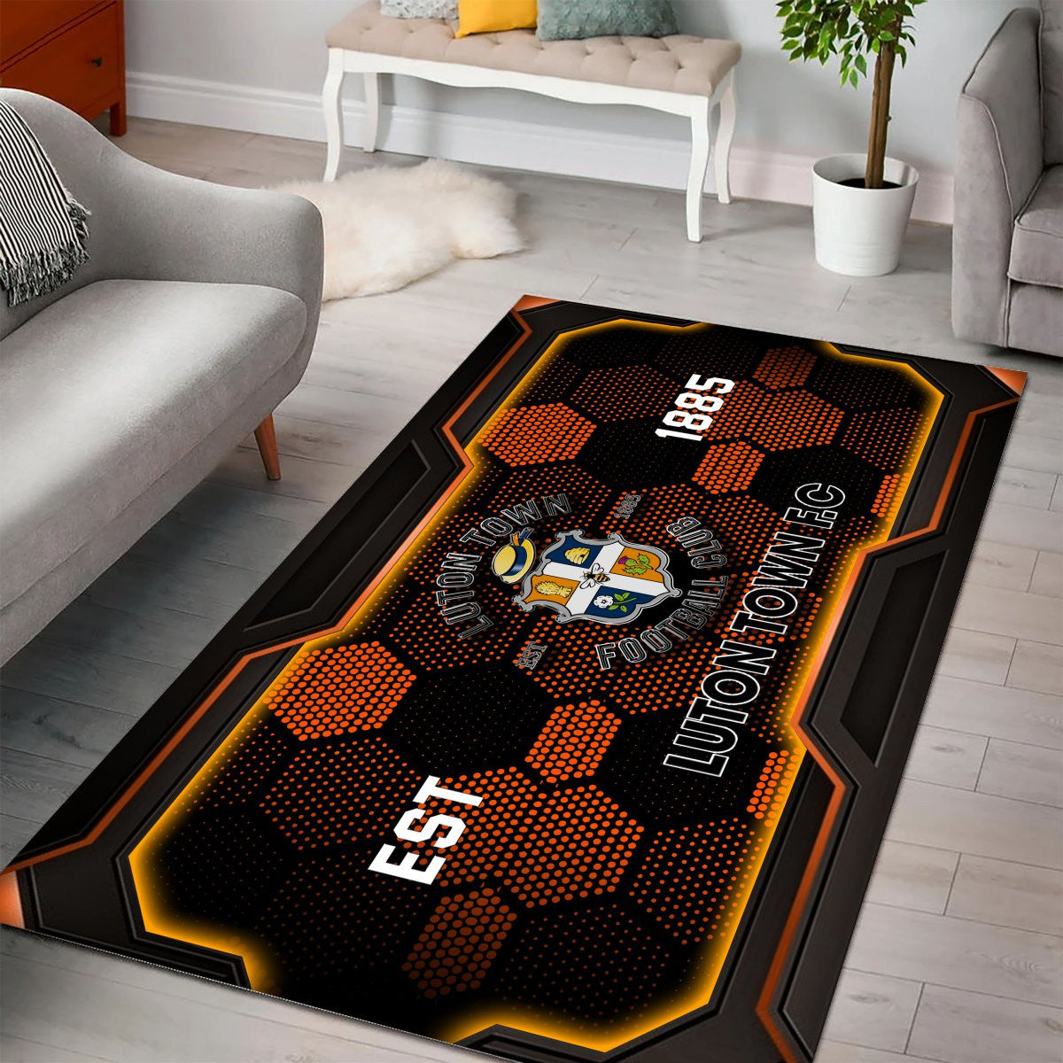 Luton Town Teppich - Premier League Teppich 2 2