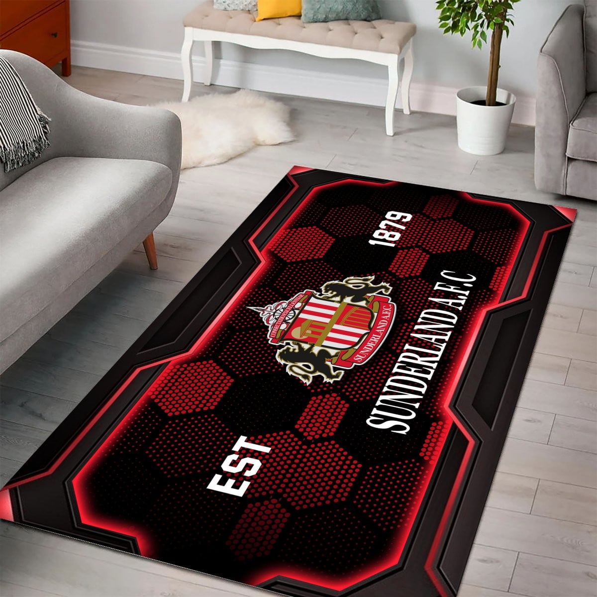 Sunderland Teppich - EFL Championship Teppich 2 2
