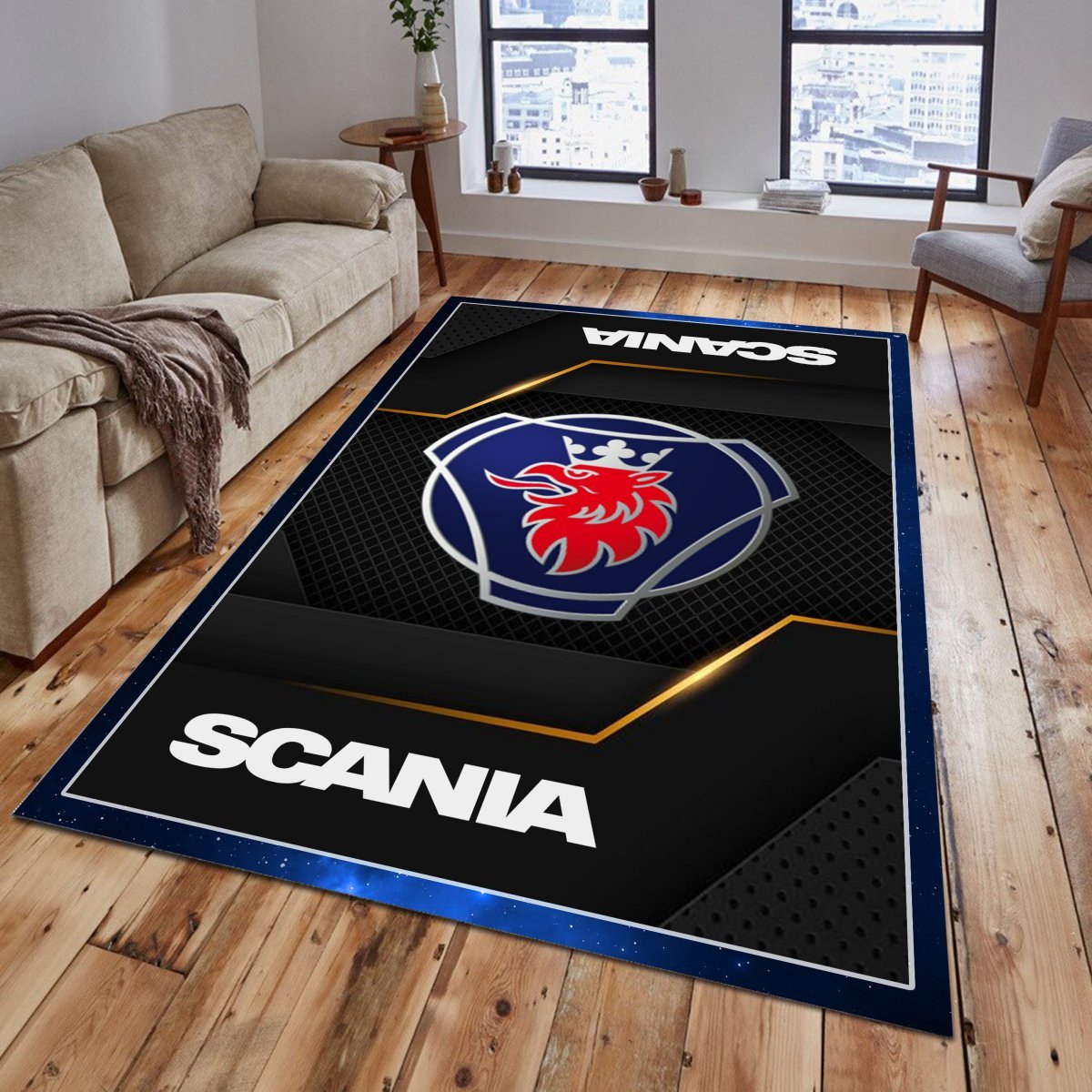 Scania Teppich - Teppich mit Automotiv-Motiv