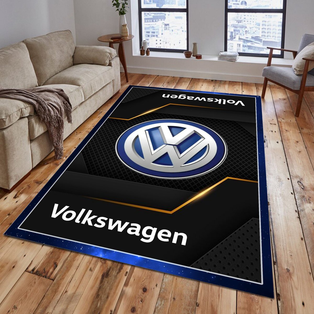 Volkswagen Teppich - Teppich mit Automotiv-Motiv