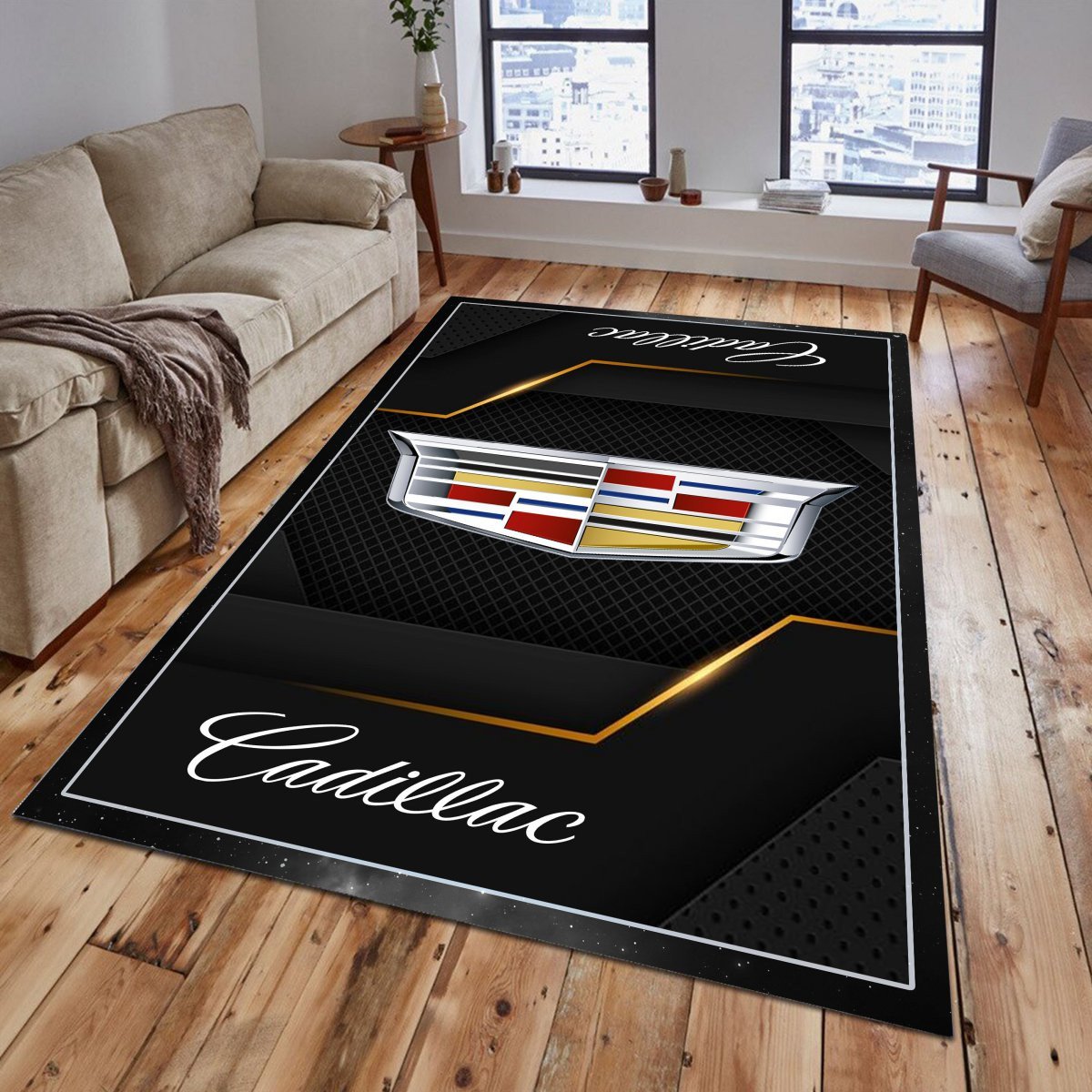 Cadillac Teppich - Teppich mit Automotiv-Motiv