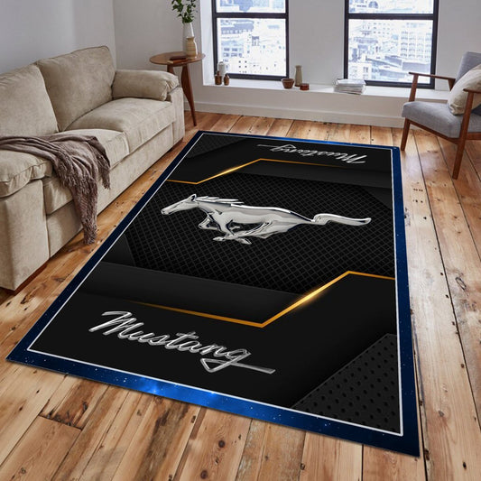Ford Mustang Teppich - Teppich mit Automotiv-Motiv