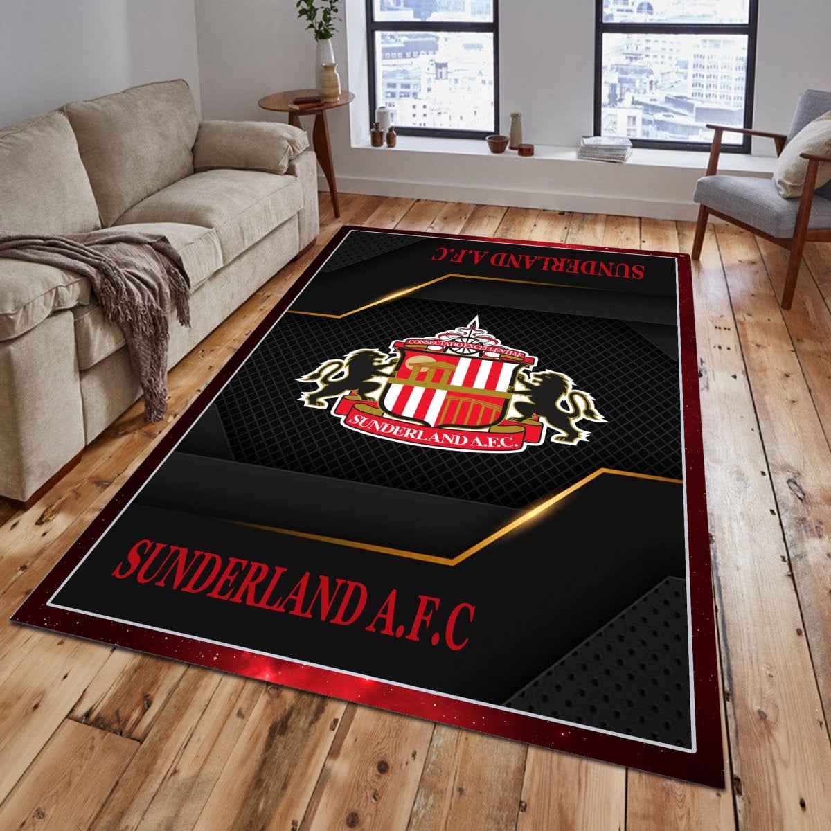 Sunderland Teppich - EFL Championship Teppich 1