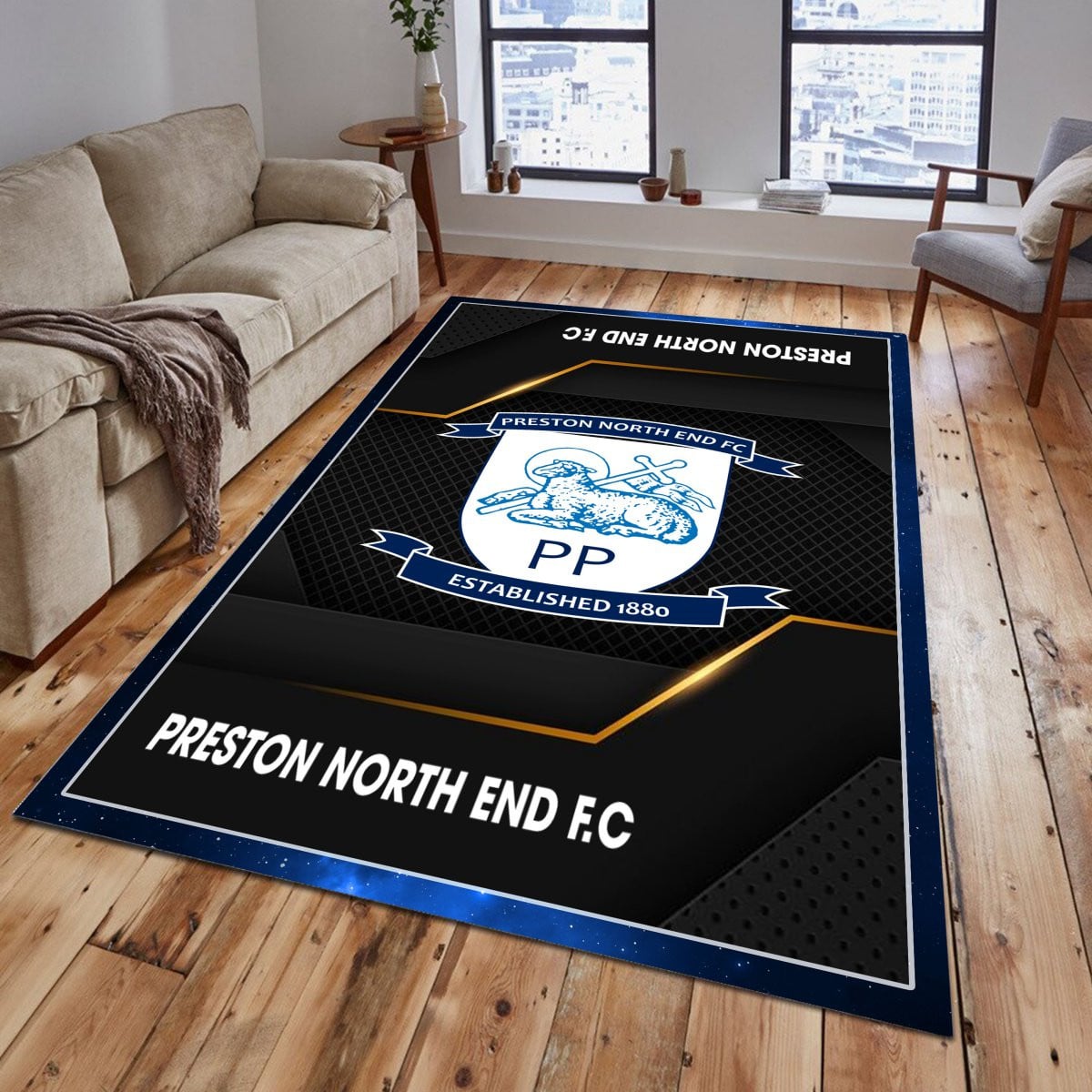 Preston North End Teppich - EFL Championship Teppich 1