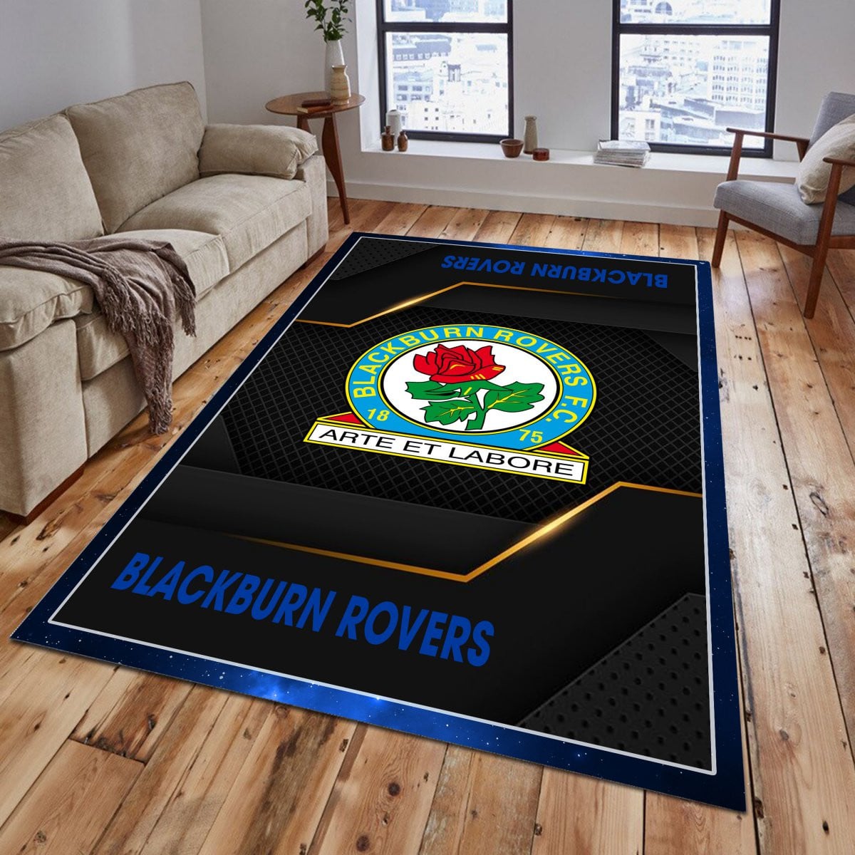 Blackburn Rovers Teppich - EFL Championship Teppich 1
