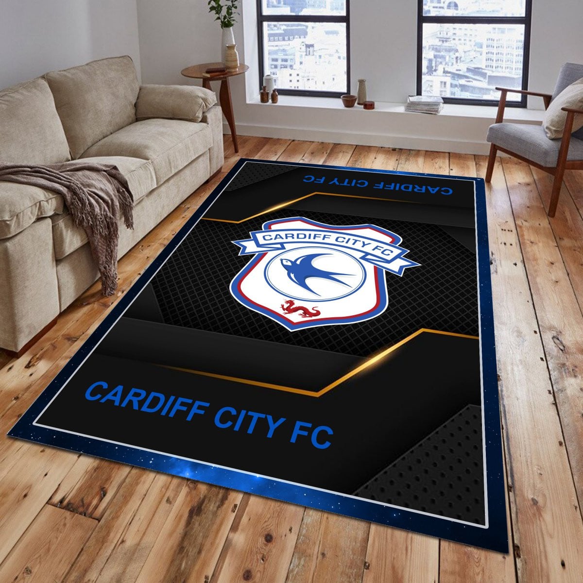 Cardiff City Teppich - EFL Championship Teppich 1