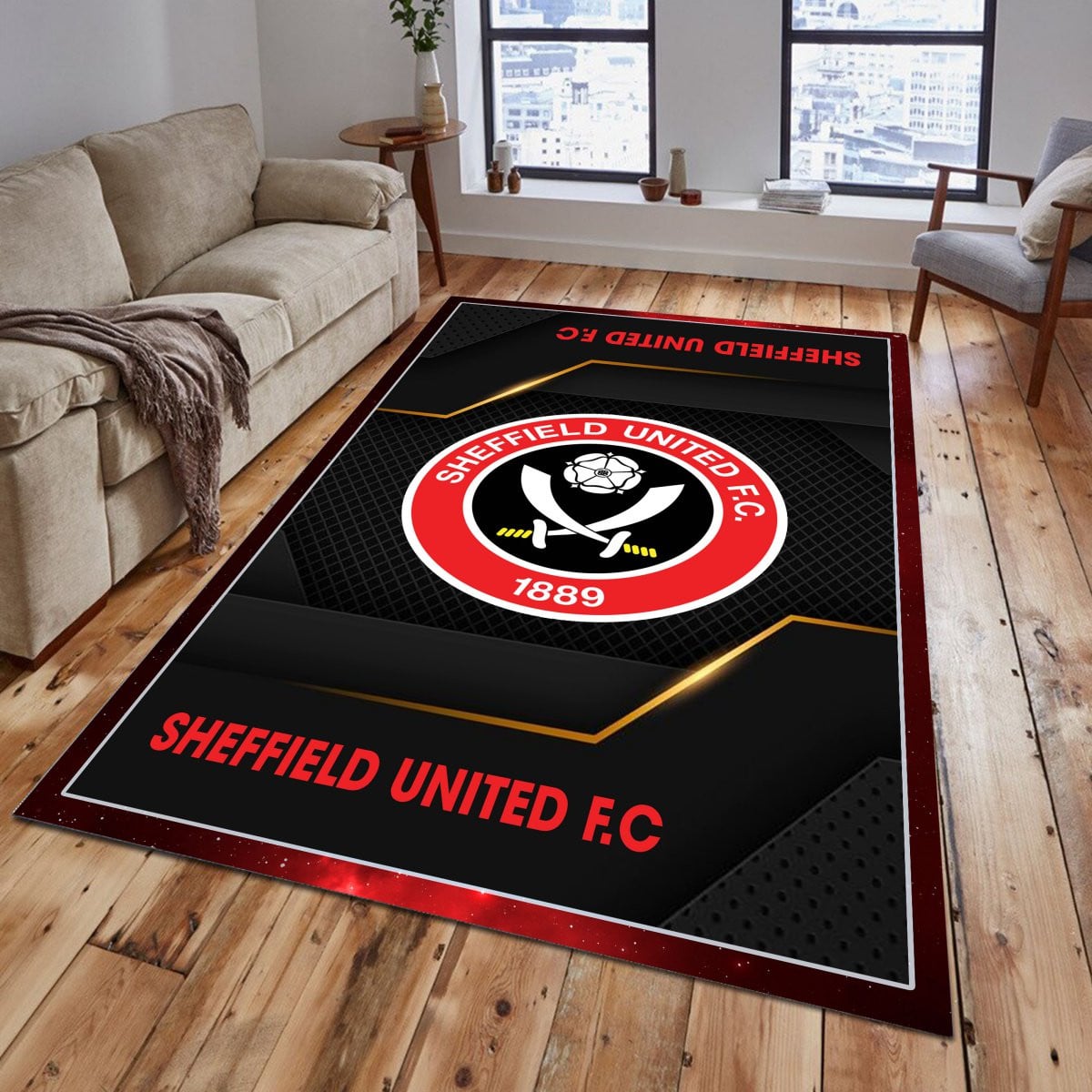 Sheffield United Teppich - Premier League Teppich 1