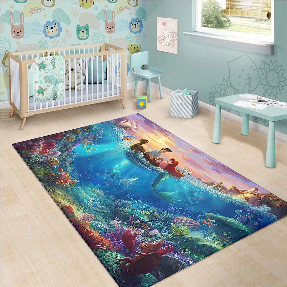 Gift For Fans Little Mermaid Teppich 3