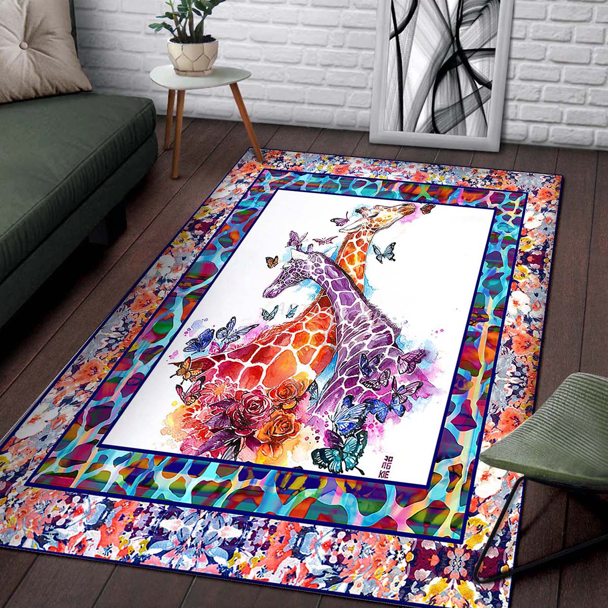 Giraffe Tvh161095 Teppich 2
