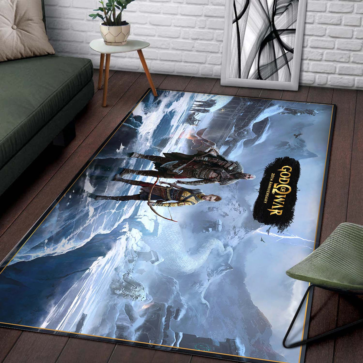 God Of War 20Th Teppich 2