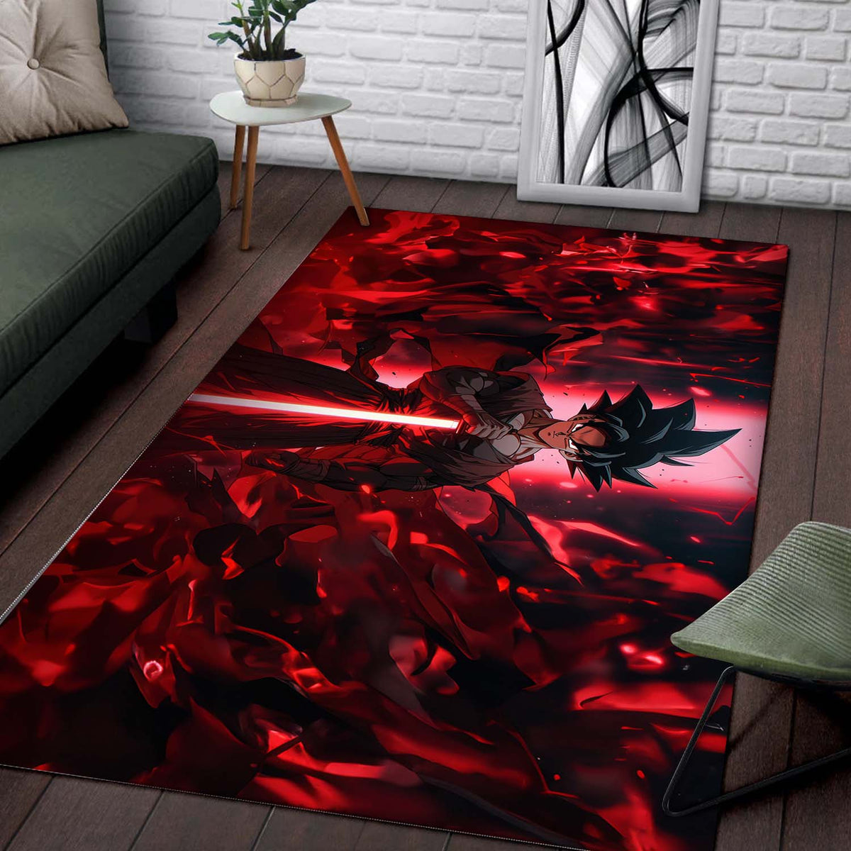 Goku Black Super Teppich 2