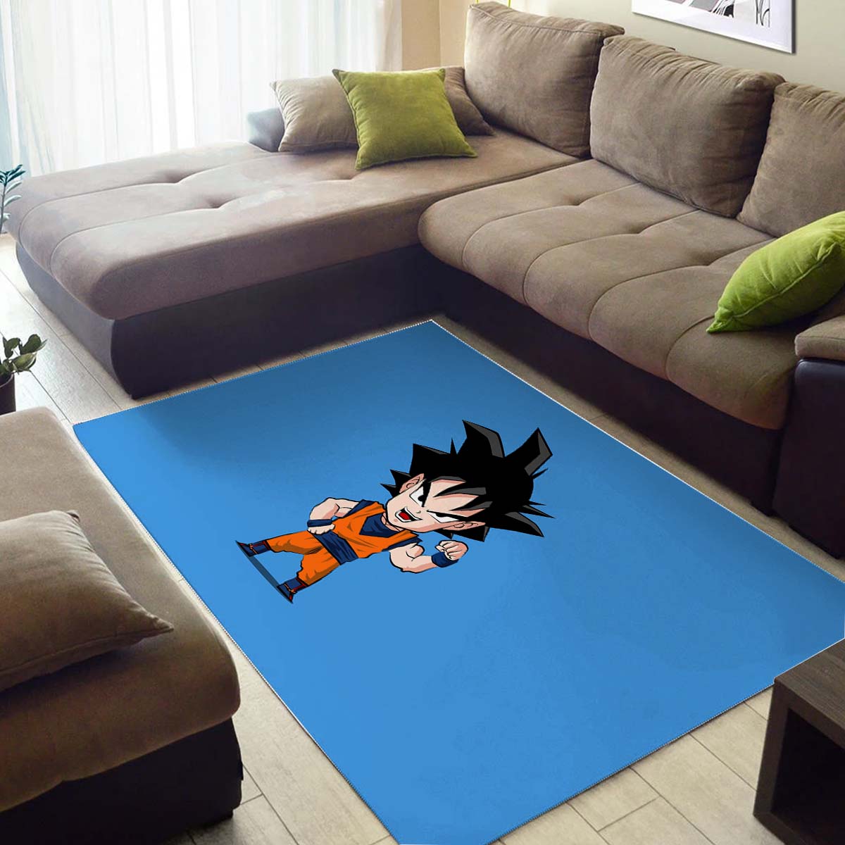Goku Chibi Dragon Teppich 3