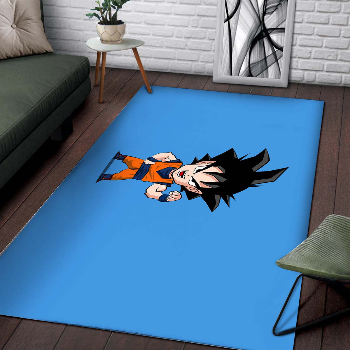 Goku Chibi Dragon Teppich 2