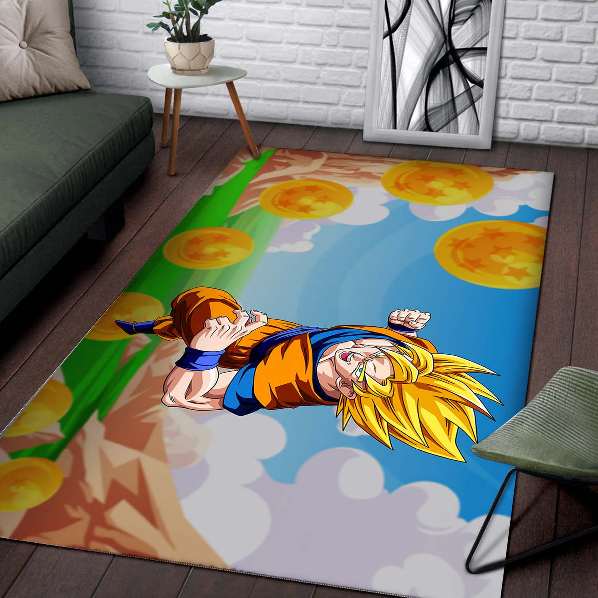 Goku Dragon Ball 8K 5K Teppich 2