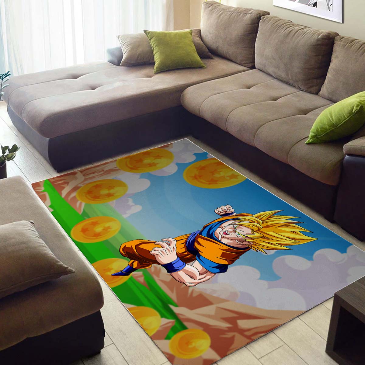 Goku Dragon Ball 8K 5K Teppich 3