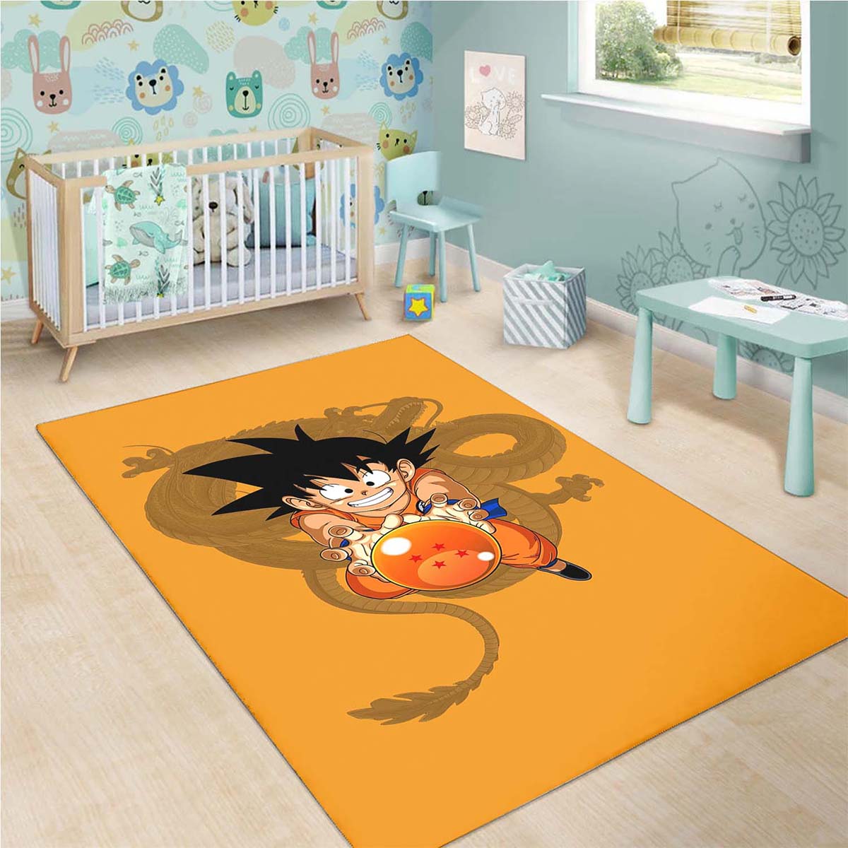 Goku Orange Dragon Ball Z Teppich 3