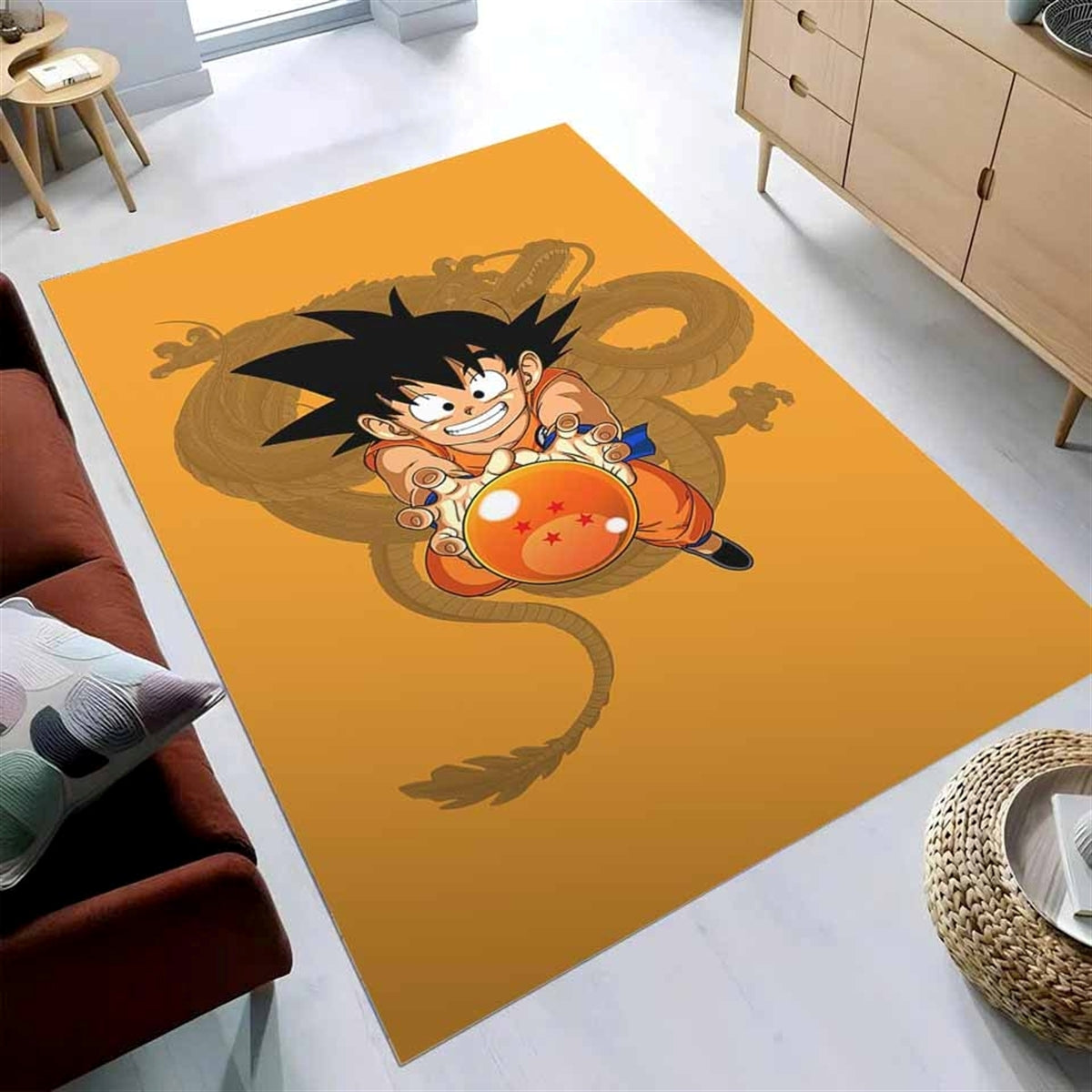 Goku Orange Dragon Ball Z Teppich