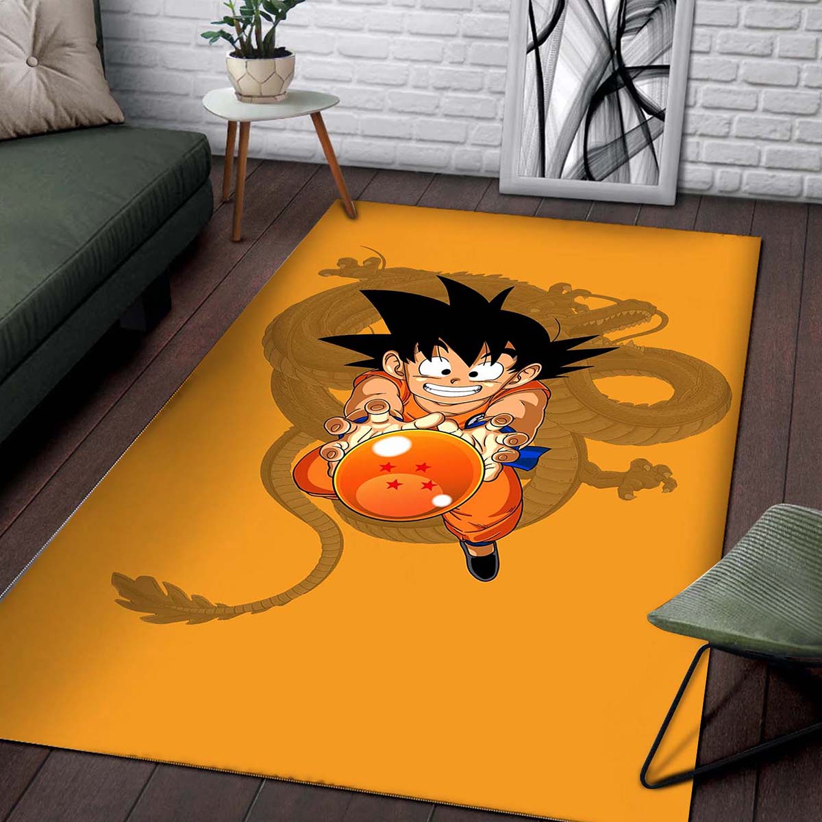 Goku Orange Dragon Ball Z Teppich 2