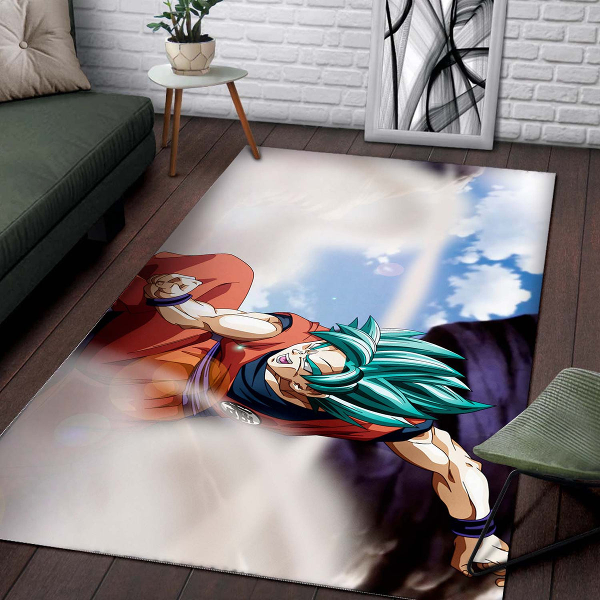 Goku Ssgss Super Teppich 2