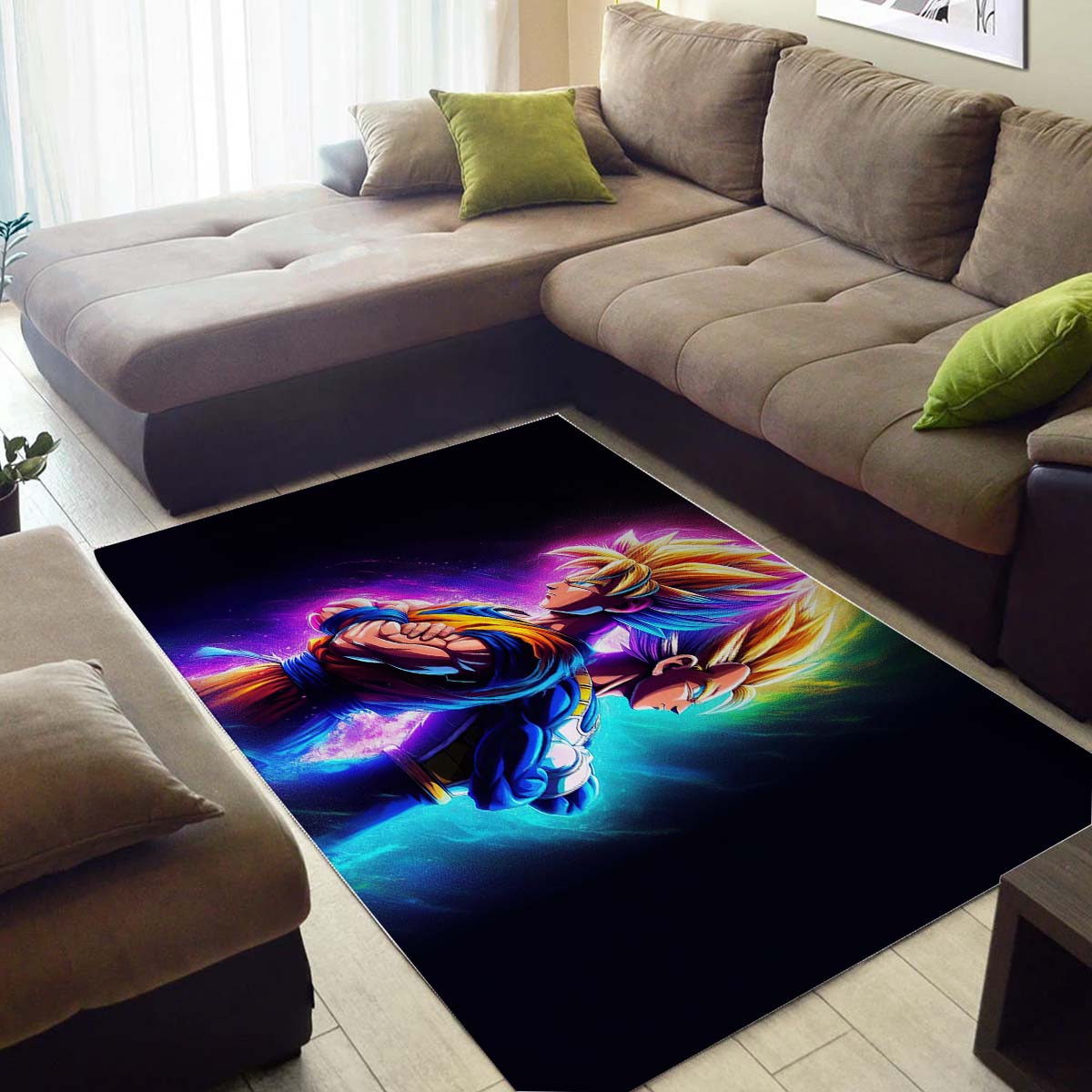 Goku Vegeta Dragon Teppich 3