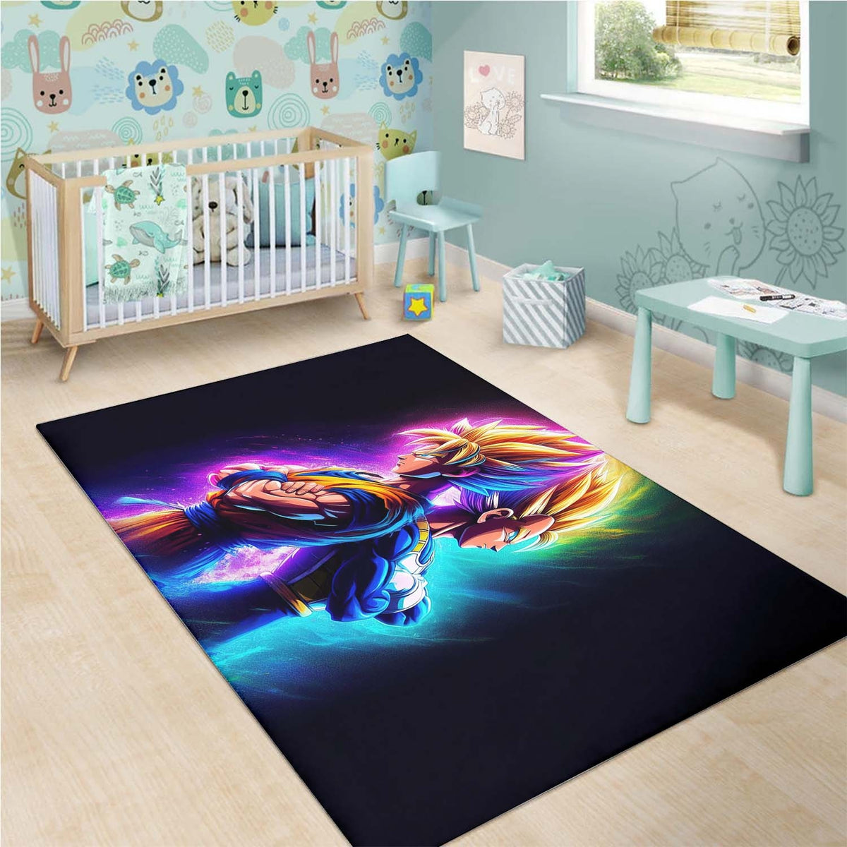Goku Vegeta Dragon Teppich