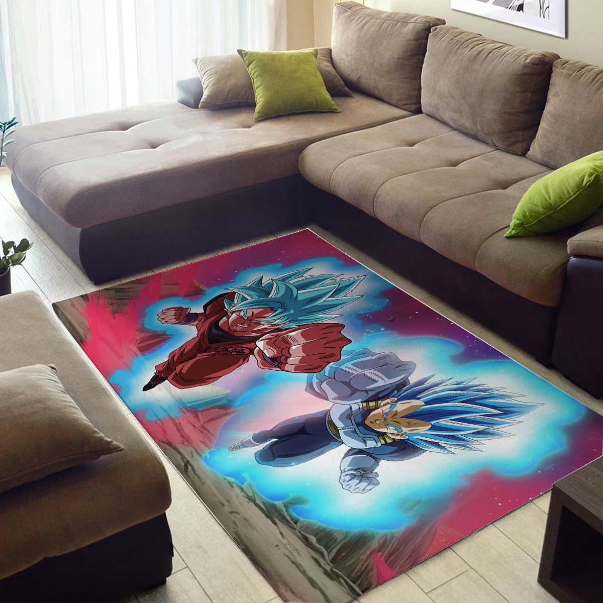 Goku Vs Vegeta Teppich 3