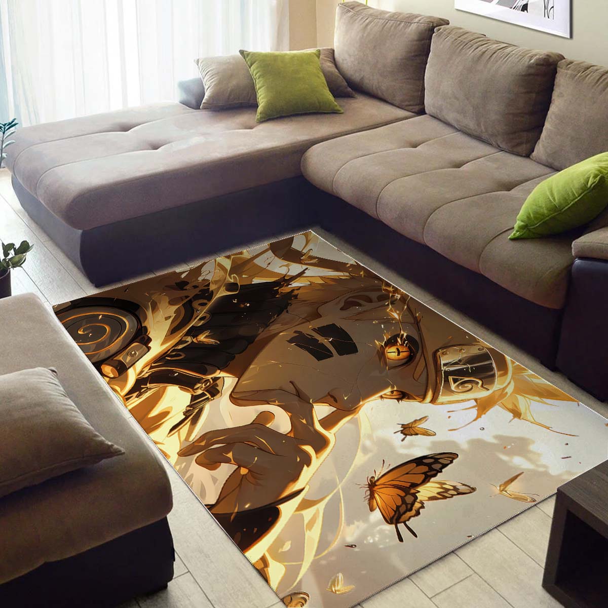 Golden Naruto Teppich 3