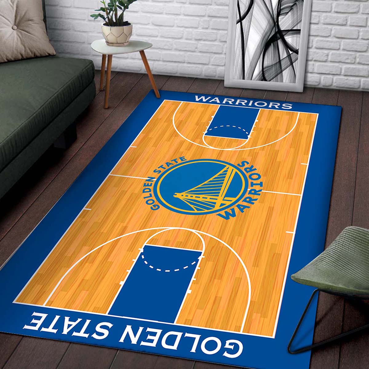 Golden State Basketball Teppich 2