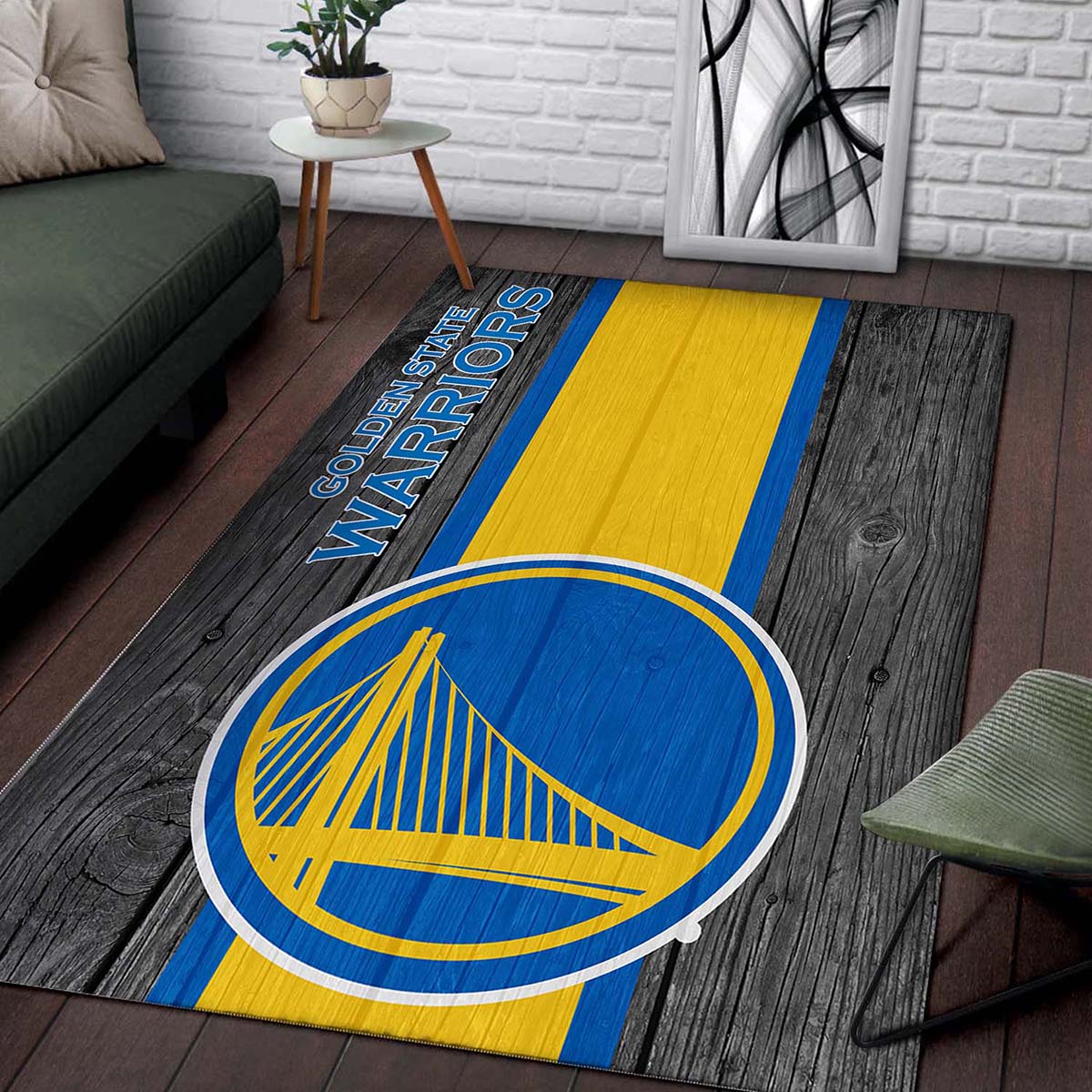 Golden State Warriors Basketballmannschaft Teppich 2