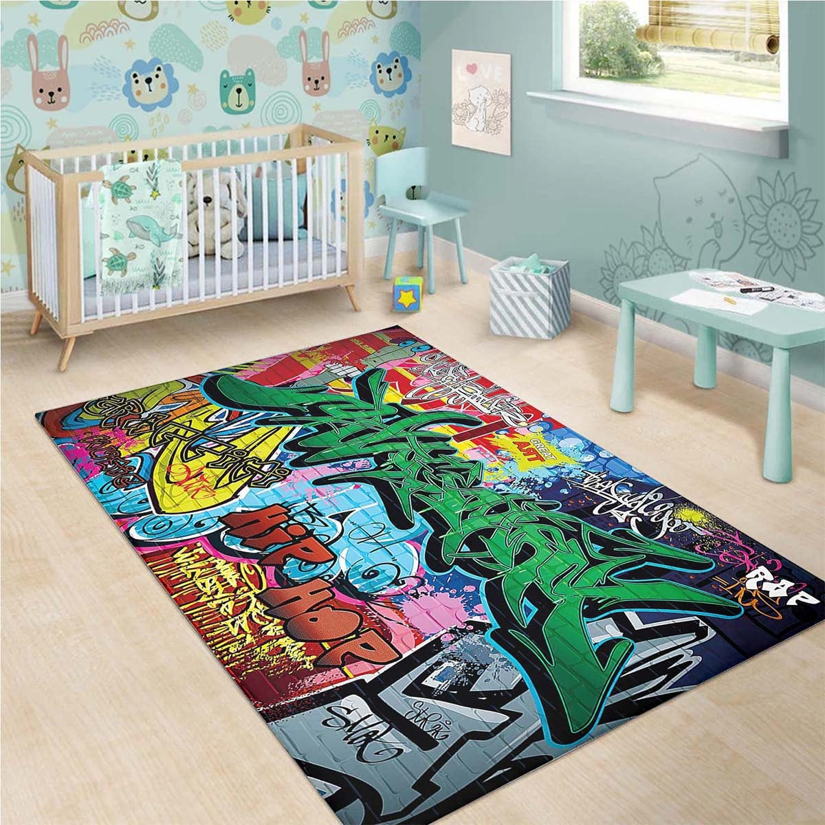 Graffiti Art Teppich