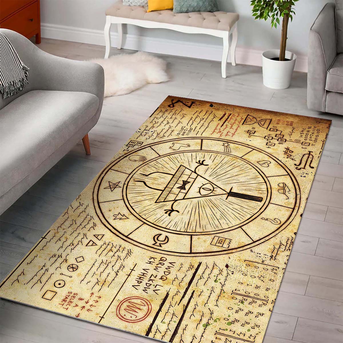 Gravity Falls Teppich 3