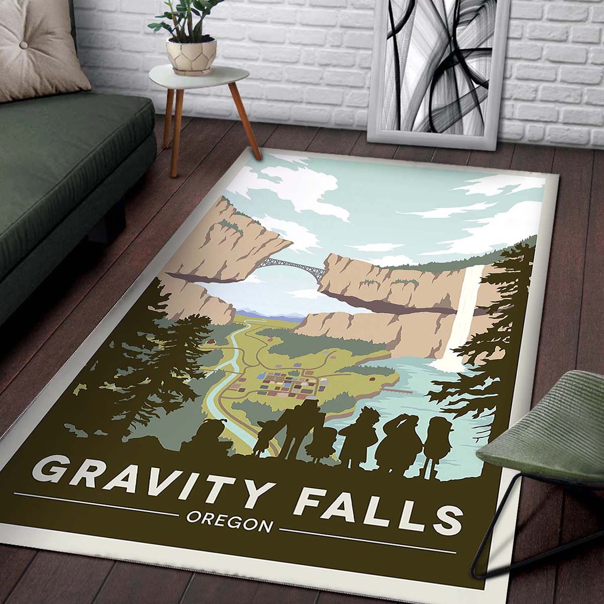 Gravity_falls 1 Teppich 2