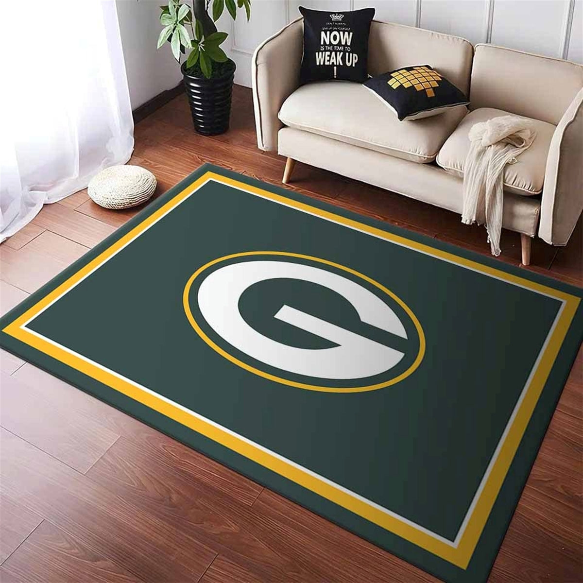 Green Bay Packers Spirit Teppich