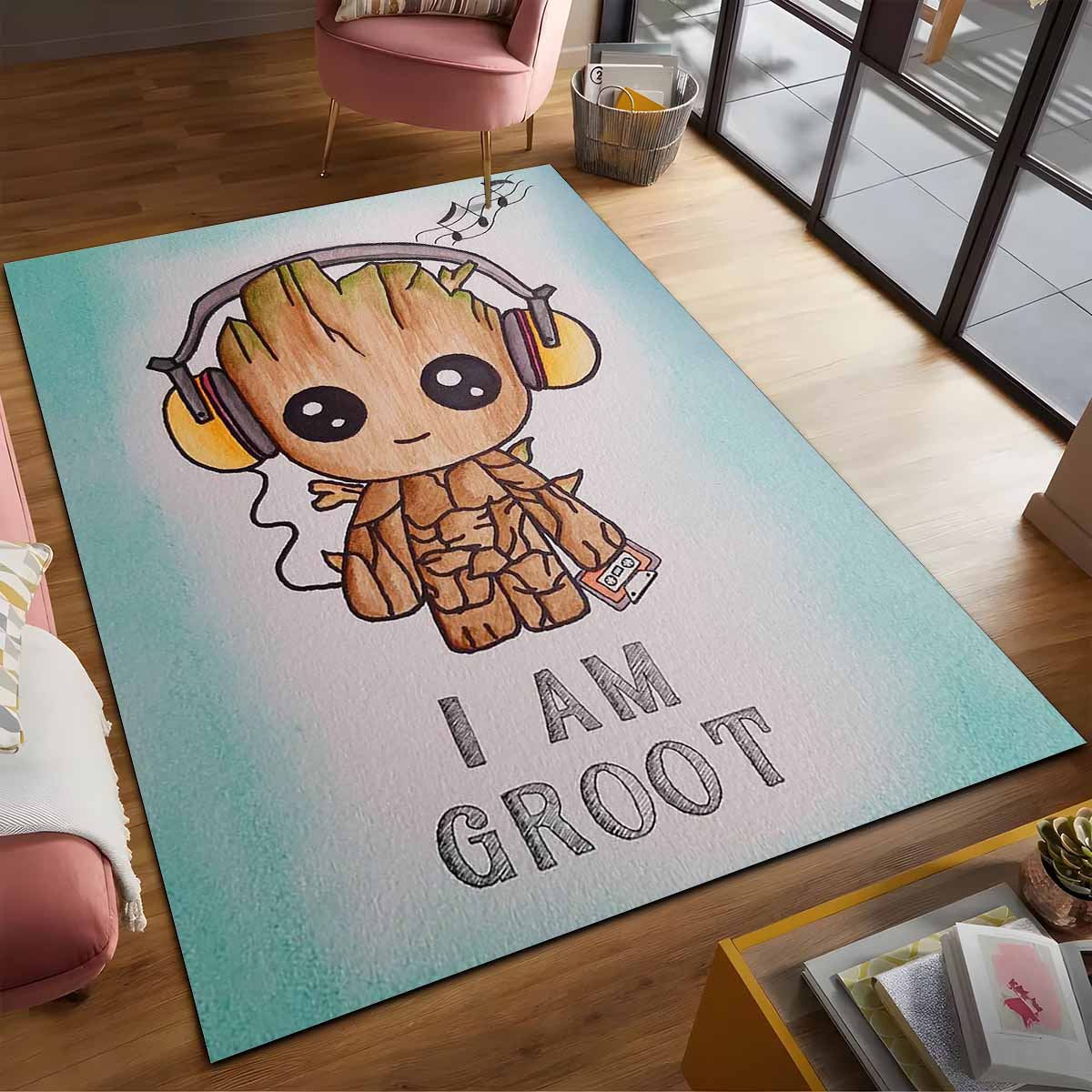 Groot Ich Bin Groot Teppich 2