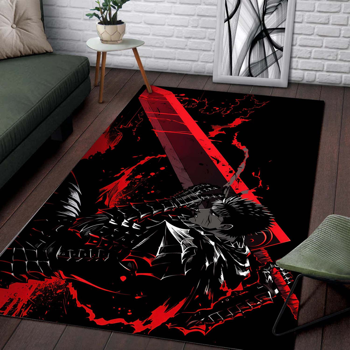 Guts Berserk Dark Teppich 2