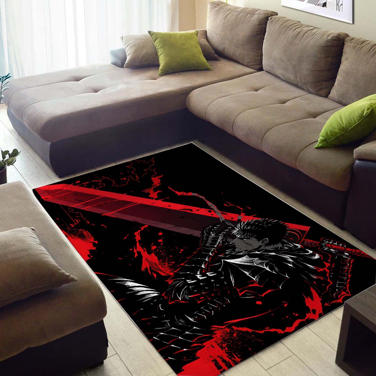 Guts Berserk Dark Teppich 3