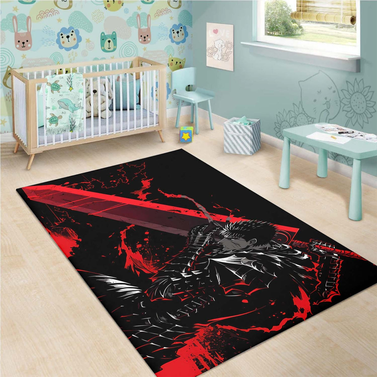 Guts Berserk Dark Teppich