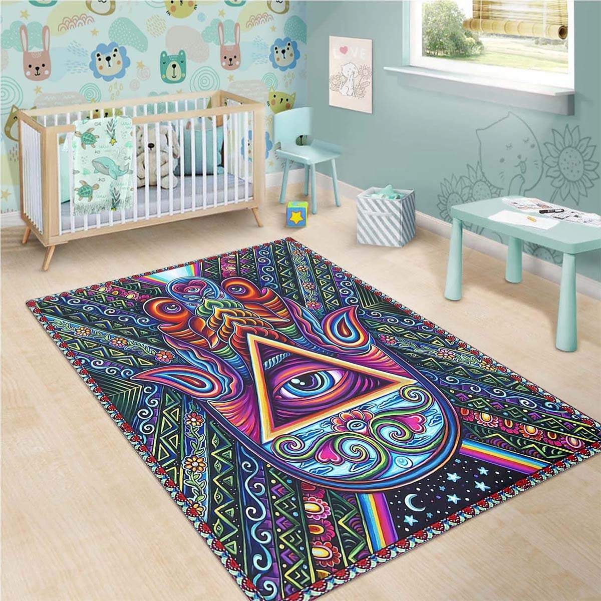 Hamsa Hand De2509064m Teppich