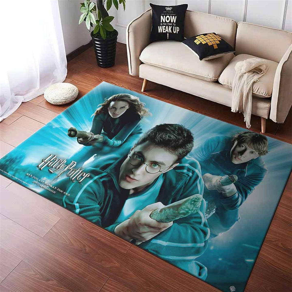 Harry Potter And Magical Flying Broomsticks Teppich