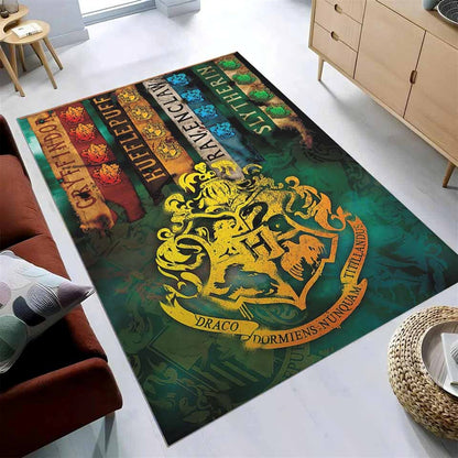 Harry Potter Hogwar House Teppich