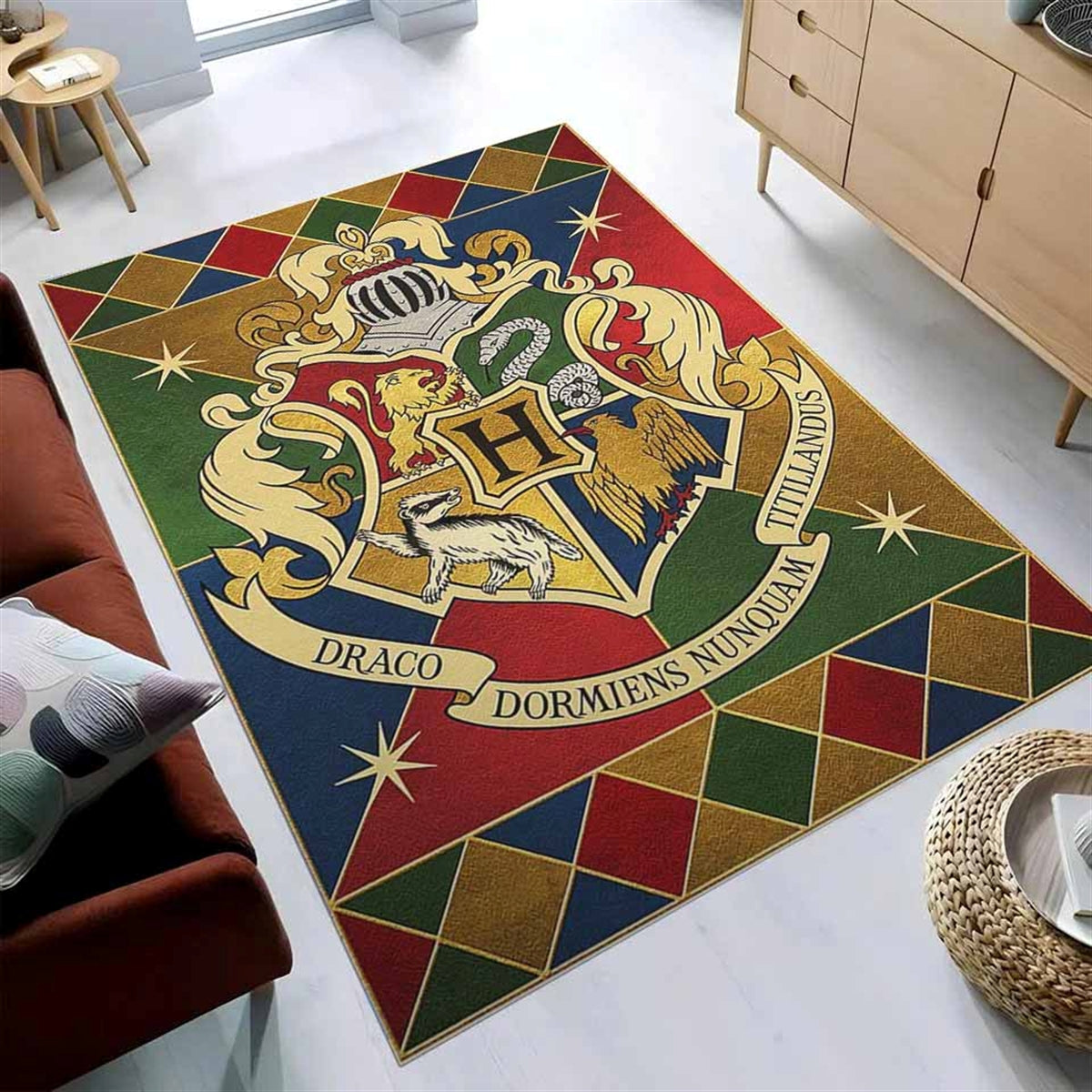 Harry Potter Hogwarts De8786 Teppich