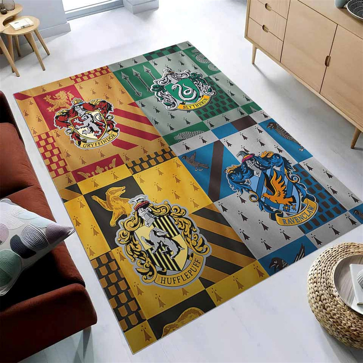 Harry Potter Hogwarts School 4 Teppich