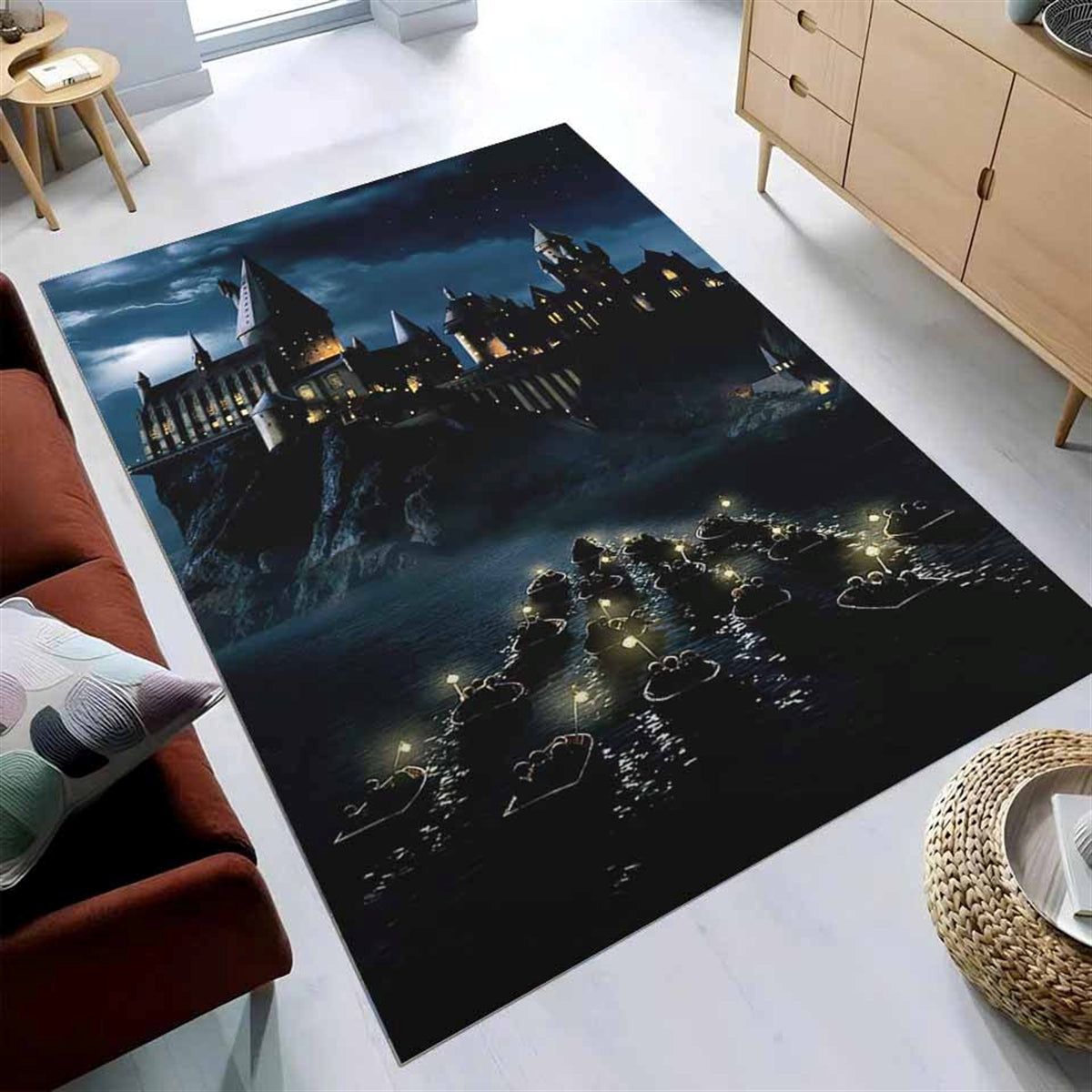 Harry Potter Hogwarts School 5 Teppich