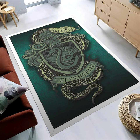 Harry Potter Slytherin Plush Home Office Teppich
